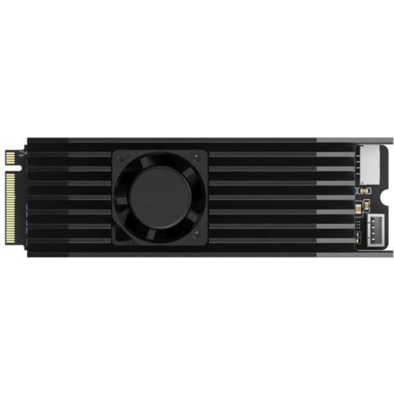 RM182X with black heatsink and blower fan cooling solution
